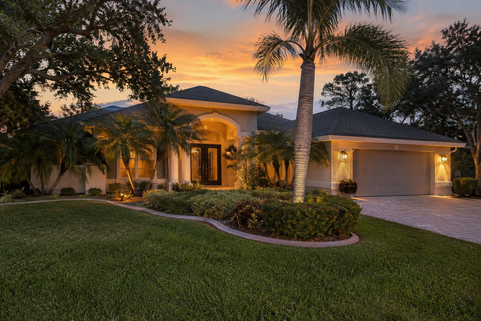A west Orlando home exterior in daylight, illustrative