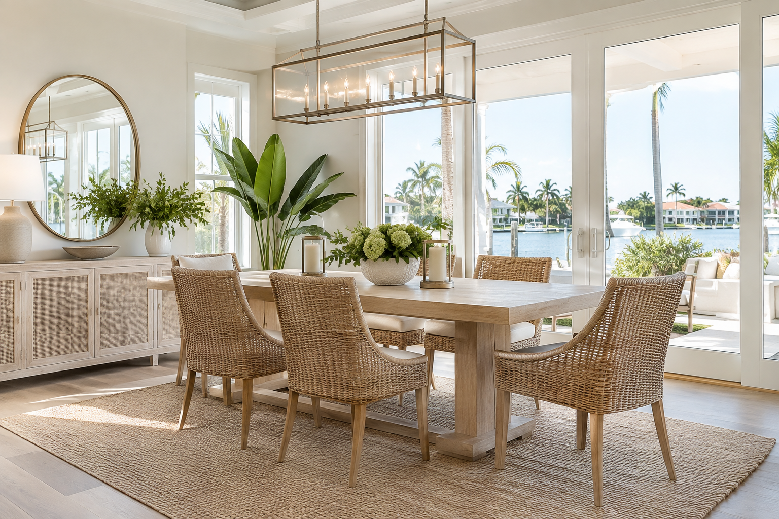 A bright west Orlando home interior, illustrative